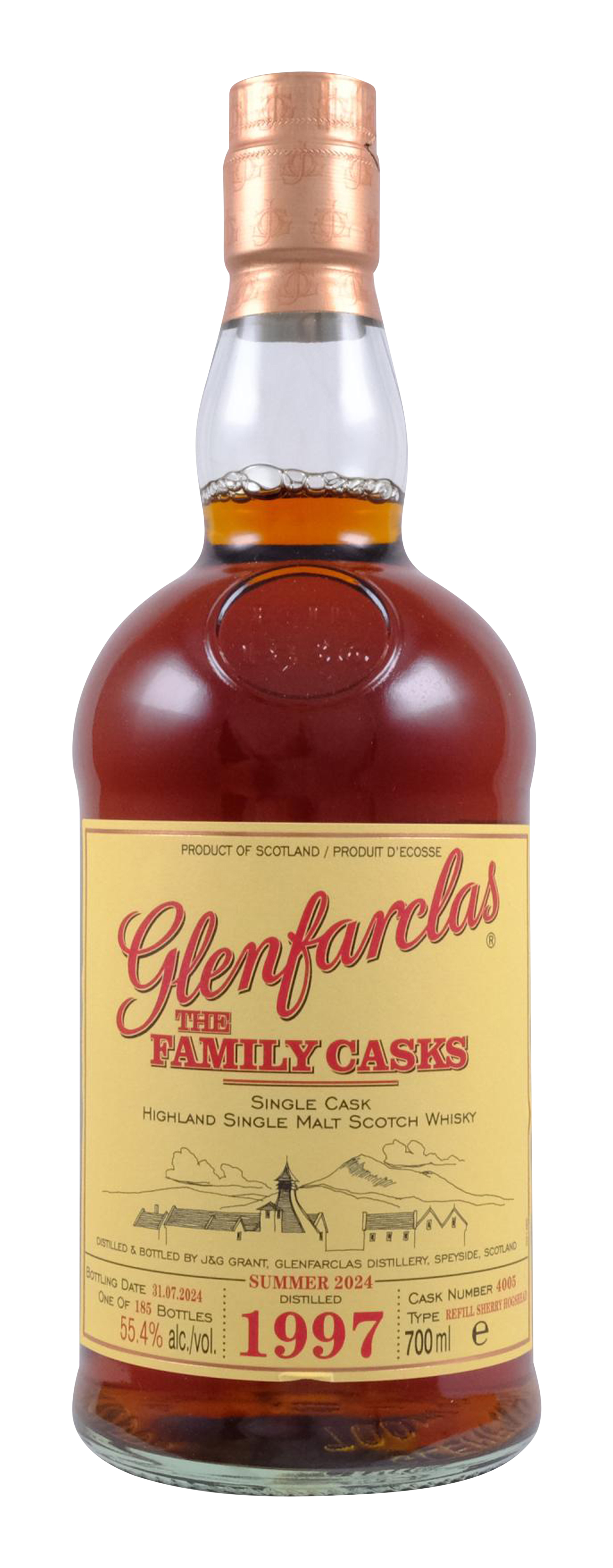 Glenfarclas Family Casks 1997 Cask #4005 1997